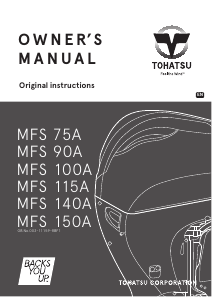 Manual Tohatsu MFS 150A (EU Model) Outboard Motor