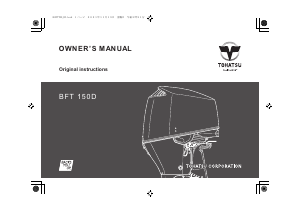 Bruksanvisning Tohatsu BFT 150D (EU Model) Utombordare