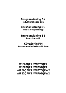 Brugsanvisning Witt WIF82QF2 Kogesektion