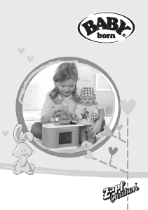 Handleiding Baby Born Interactive Kitchen