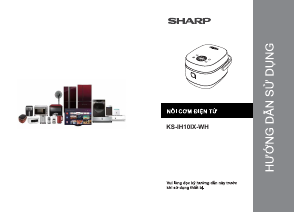 Hướng dẫn sử dụng Sharp KS-IH10IX-WH Nồi cơm điện