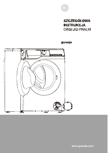 Instrukcja Gorenje W2TNHPI84AS/PL Pralka