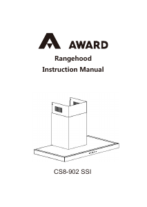Manual Award CS8-902SSI Cooker Hood
