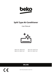 Manual BEKO BRHPG 095 Aer condiționat