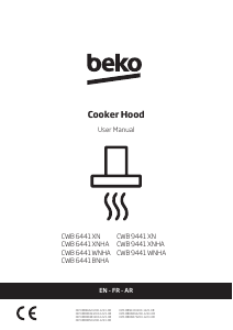 Manual BEKO CWB 6441 WNHA Cooker Hood