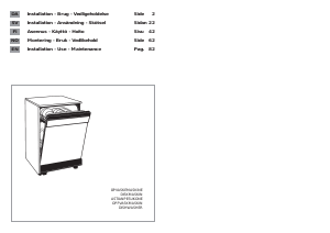 Brugsanvisning Hoover HND 625 J Opvaskemaskine