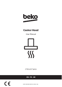 Mode d’emploi BEKO CFB 6434 SHA Hotte aspirante