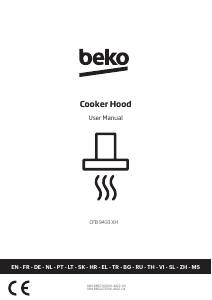Hướng dẫn sử dụng BEKO CFB 9433 XH Mũ đầu bếp