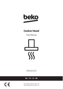 Manual BEKO CFB 6433 XH Cooker Hood