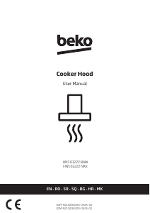 Manual BEKO HNS61222NAX Cooker Hood