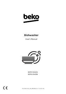 Handleiding BEKO BDFN15420S Vaatwasser