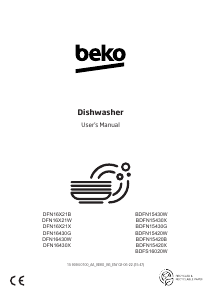 Bruksanvisning BEKO BDFN15430G Diskmaskin