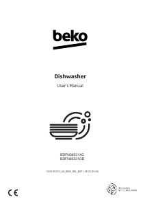 Manual BEKO BDFN36531XC Dishwasher