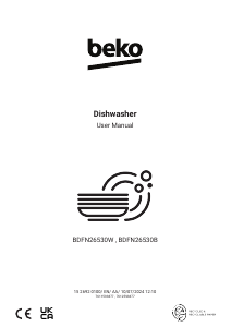 Handleiding BEKO BDFN26530B Vaatwasser