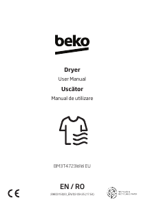 Manual BEKO BM3T4723WW EU Dryer