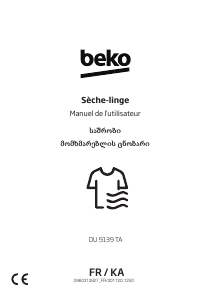 Mode d’emploi BEKO DU 9139 TA Sèche-linge