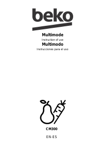Manual de uso BEKO CM 300 Congelador