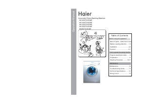 Handleiding Haier HK1400TXVE Wasmachine