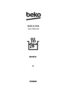 Bruksanvisning BEKO MACM90BG Häll