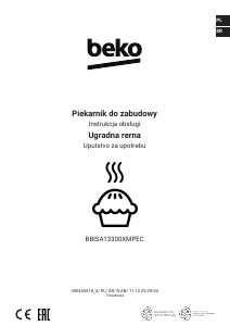 Instrukcja BEKO BBISA13300XMPEC Piekarnik