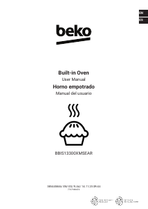 Manual de uso BEKO BBIS13300XMSEAR Horno