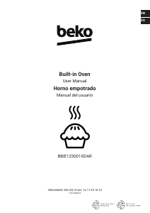 Manual de uso BEKO BBIE123001XDAR Horno