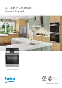 Bruksanvisning BEKO SLGR30523SS Spis