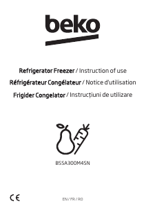 Manual BEKO BSSA300M4SN Refrigerator