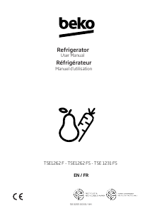 Manual BEKO TSE1231FS Refrigerator