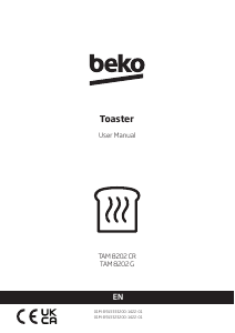 Manual BEKO TAM8202G Toaster