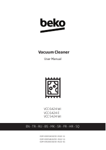 كتيب بيكو VCC 5424 WI مكنسة كهربائية