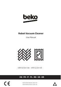 Bruksanvisning BEKO VRR 60314 VW Dammsugare