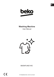 Handleiding BEKO BM3WFU4821WC Wasmachine