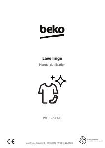 Mode d’emploi BEKO WTE12726MG Lave-linge