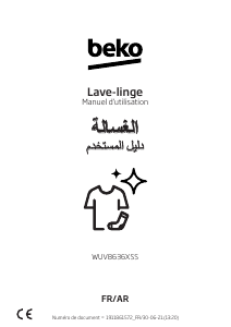 Mode d’emploi BEKO WUV8636XSS Lave-linge