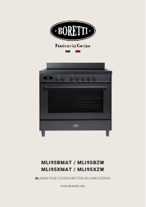 Handleiding Boretti MLI95XZW Fornuis