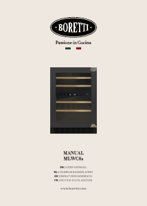 Manual Boretti MLWC82 Wine Cabinet