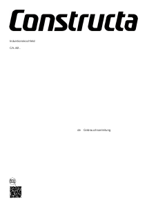 Bedienungsanleitung Constructa CA428255 Kochfeld