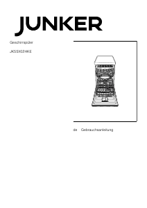 Bedienungsanleitung Junker JK55X02HKE Geschirrspüler