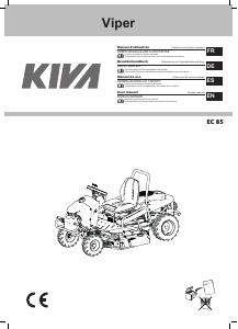 Manual KIVA VIPER Lawn Mower