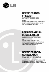 Manual LG GR-652JVPW Fridge-Freezer