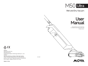 Manual MOVA M50 Ultra Aspirador