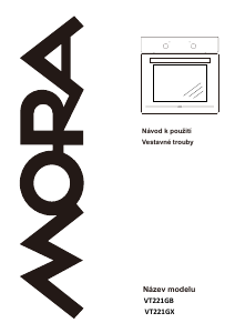 Manuál Mora VT 221 GB Trouba