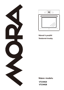 Návod Mora VT 234 GX Rúra
