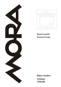 Návod Mora VT 231 GB Rúra
