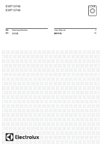 Manual Electrolux EWF10746 Washing Machine