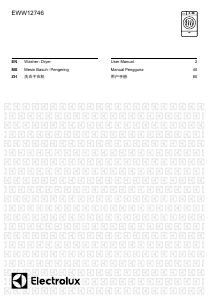 Manual Electrolux EWW12746 Washer-Dryer