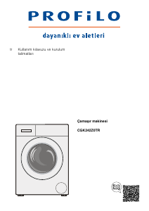Kullanım kılavuzu Profilo CGK242Z0TR Çamaşır makinesi
