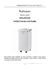 Manuál Rohnson R-91512 Vysoušeč