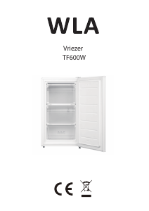 Handleiding WLA TF600W Vriezer